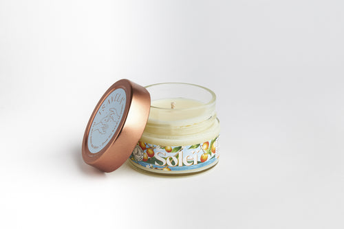 massage candle Solei - with pure essential oils  - photo 03 - Bergamot + Neroli petitgrain + litsea cubeba