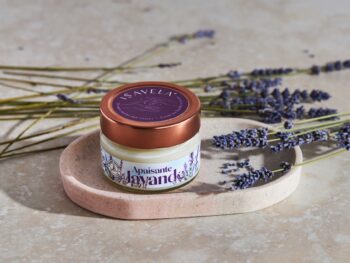 Lavender - Isavela All Natural Massage Candle - Melts into as warm, silky Oil for skin care
